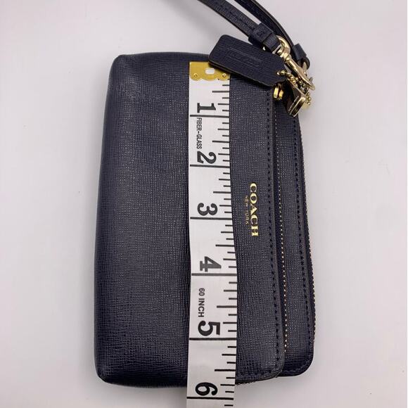 COACH Navy Wristlet - Picture 8 of 8